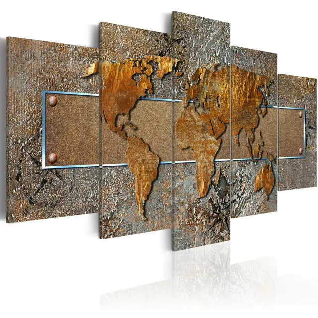 Oil Art Wall Picture Canvas Print Wholesale Rustic Home Decor European World Map Abstract Pop Painting
Oil Art Wall Picture Canvas Print Wholesale Rustic Home Decor European World Map Abstract Pop Painting