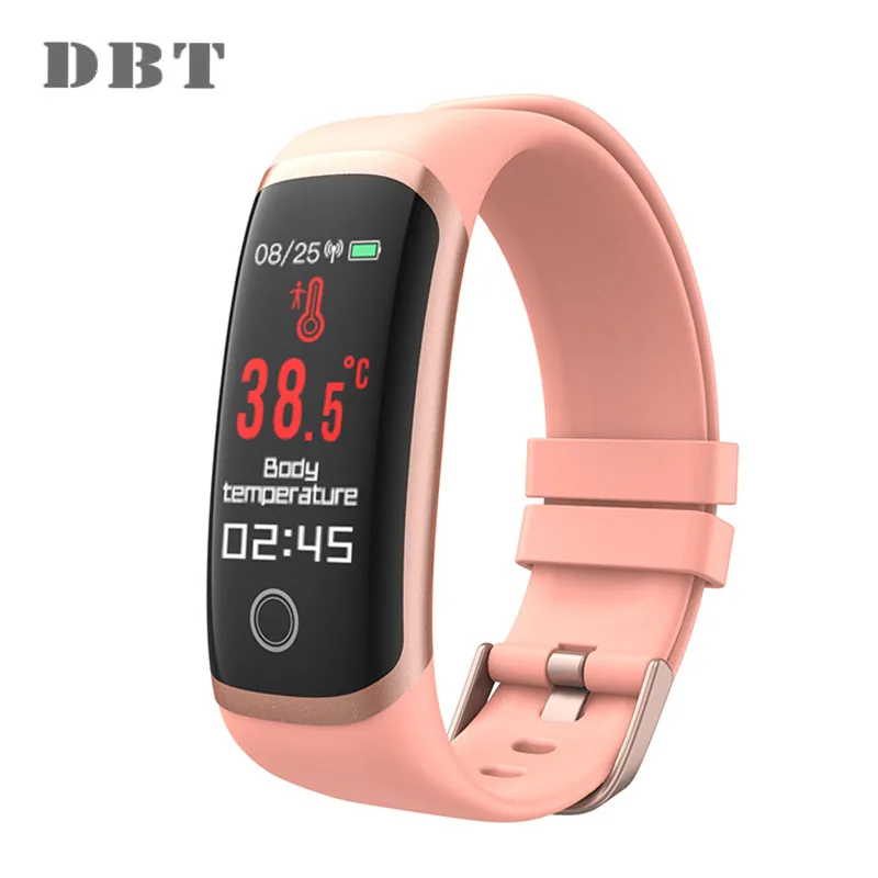 Hottest IP67 Waterproof Fitness Sport Smartwatch Temperature Smart Bracelet Band Wristband Watch
Hottest IP67 Waterproof Fitness Sport Smartwatch Temperature Smart Bracelet Band Wristband Watch