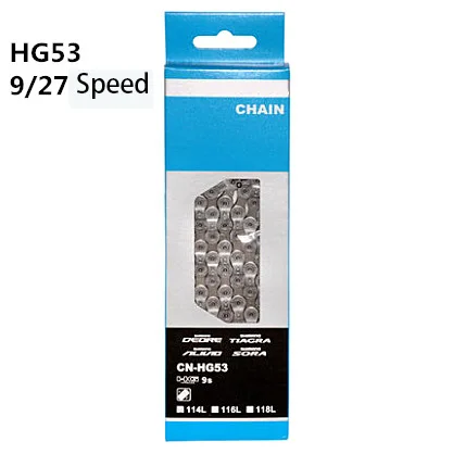 2021 Hot selling cheap Bicycle Chain Hg53 116 Link 9 speed Mtb Road Bicycle Chain, Silver
2021 Hot selling cheap Bicycle Chain Hg53 116 Link 9 speed Mtb Road Bicycle Chain, Silver