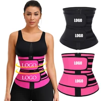 2019 Fashion Hot Rubber Material Double Strap Latex Waist Trainer 7 Steel Bone Zipper Custom Waist Trainer Belt
2019 Fashion Hot Rubber Material Double Strap Latex Waist Trainer 7 Steel Bone Zipper Custom Waist Trainer Belt