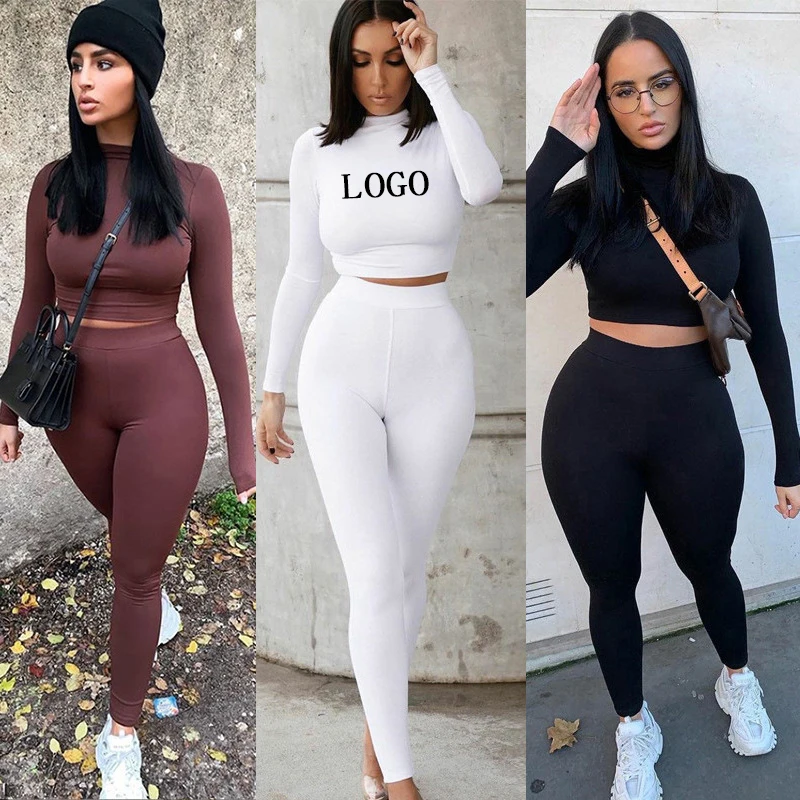 New Arrival Custom Logo Printed Sports Suit Casual Outfits Womens Clothing Two Piece Pants Set Women 2 Piece Set, Picture shows
New Arrival Custom Logo Printed Sports Suit Casual Outfits Womens Clothing Two Piece Pants Set Women 2 Piece Set, Picture shows