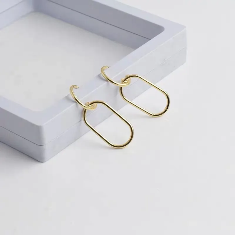 Simple Fashion Oval Double Hoop Earrings Gold Plated Hoop Earrings Ladies Big Hoop Earrings
Simple Fashion Oval Double Hoop Earrings Gold Plated Hoop Earrings Ladies Big Hoop Earrings