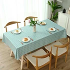 Ready stocked PVC oilproof lattice print indian table cover tartan tablecloth for birthday