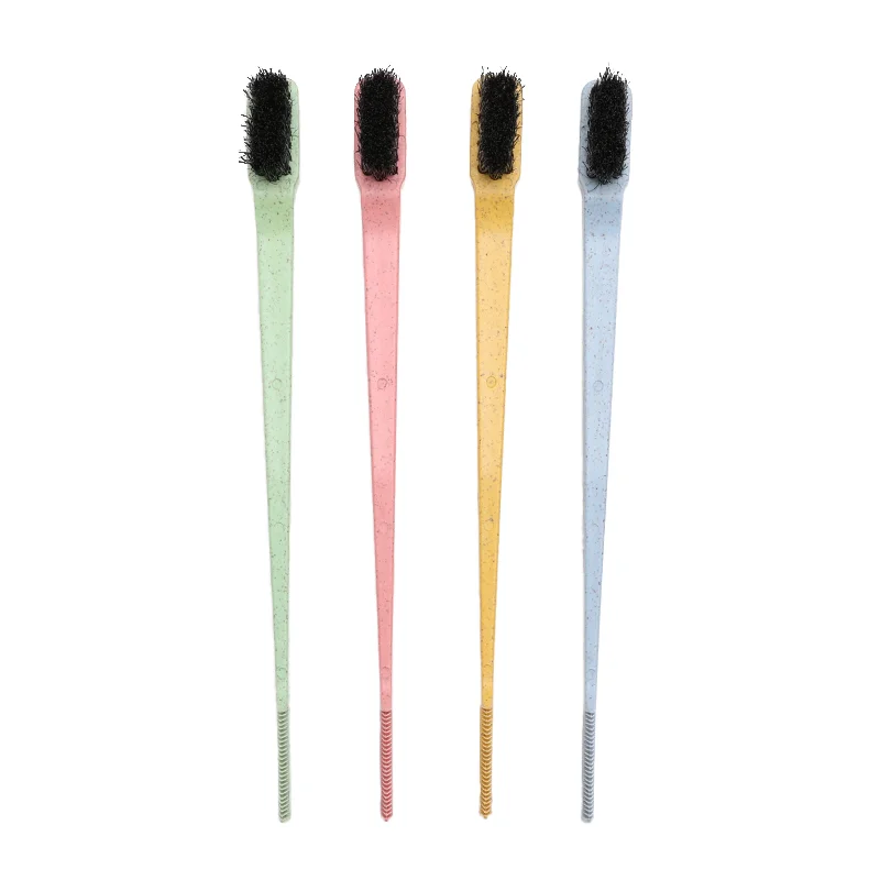 Wholesale Custom Logo 2 In 1 Nylon Edge Hair Control Brush Comb Double Eyebrow Brush Edge Brush, Green blue pink yellow hair brush
Wholesale Custom Logo 2 In 1 Nylon Edge Hair Control Brush Comb Double Eyebrow Brush Edge Brush, Green blue pink yellow hair brush