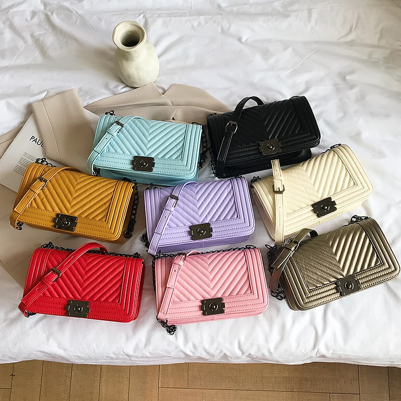 Wholesale PU Crossbody Bag Shoulder Handbags Rainbow Candy Matte Purse Ladies Luxury Women Hand Bags, 8 colors
Wholesale PU Crossbody Bag Shoulder Handbags Rainbow Candy Matte Purse Ladies Luxury Women Hand Bags, 8 colors