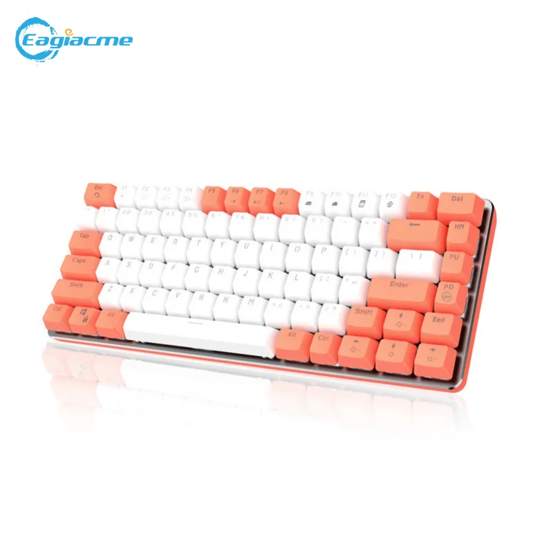 Eagiacme F82 Mechanical Gaming Keyboard With Adjustable Backlight MX Blue Switch ABS Keycaps USB Wired Gamer Keyboard
Eagiacme F82 Mechanical Gaming Keyboard With Adjustable Backlight MX Blue Switch ABS Keycaps USB Wired Gamer Keyboard
