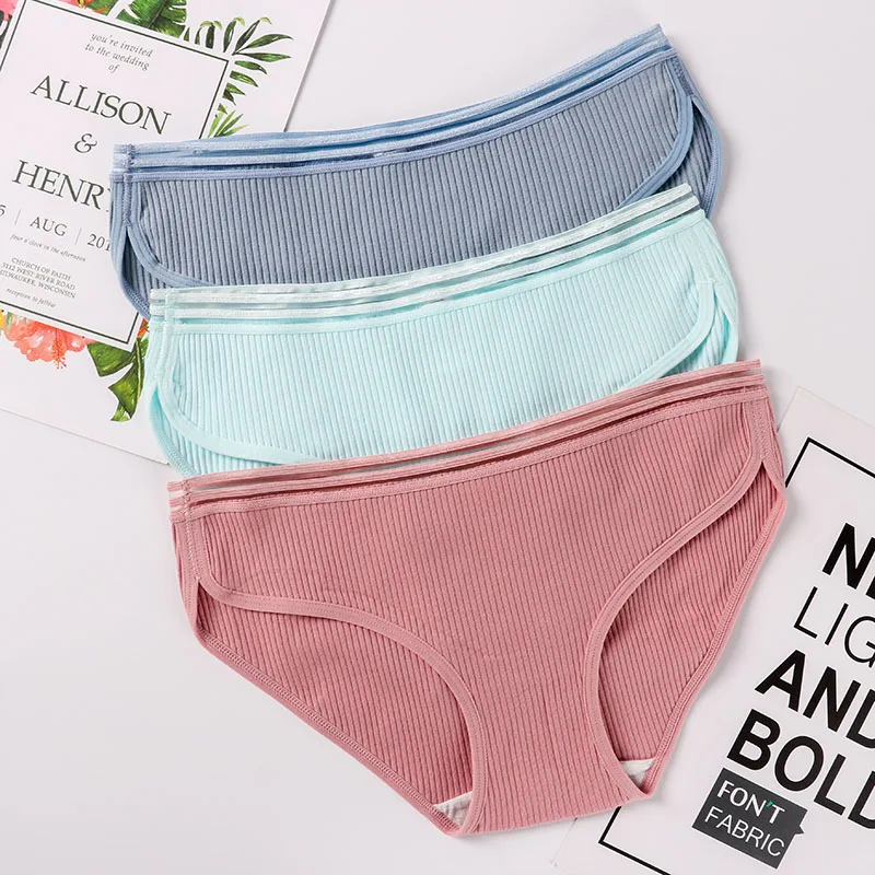 Ladies Fashion Underwear Sexy Cotton Comfortable Girl's Brief Women's Striped Panties, Blue black pink white
Ladies Fashion Underwear Sexy Cotton Comfortable Girl's Brief Women's Striped Panties, Blue black pink white