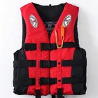 Life Waterproof Polyester Oxford Fabric Foam Life Jacket Vest Adult