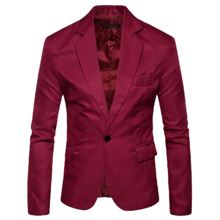 2021 Mens elegant Suit Stylish solid Lapel One Button Slim Fit Lightweight plus size formal Business office Daily Blazer, 8 colors
2021 Mens elegant Suit Stylish solid Lapel One Button Slim Fit Lightweight plus size formal Business office Daily Blazer, 8 colors