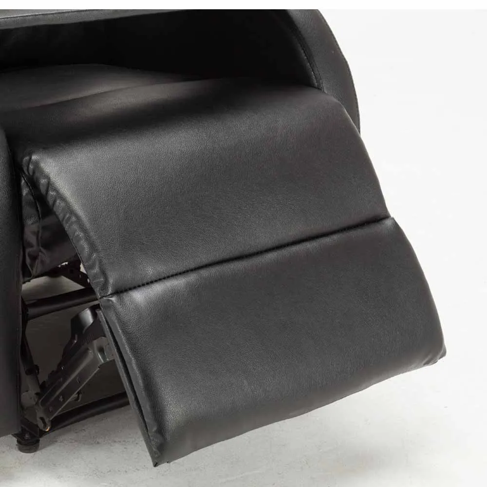 Furniture Single Modern Power Lift Electric Riser Recliner Chair with Cup Holder in Diamond Air Leather for Elderly details