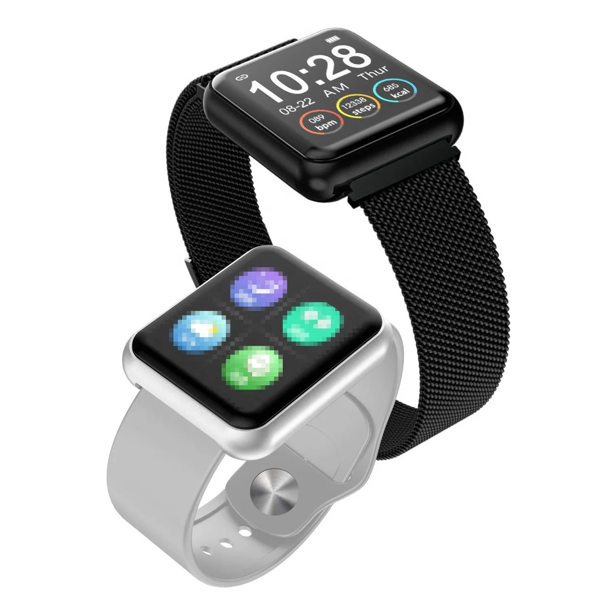 IP68 waterproof P80 Smartwatch with IPS Full Touch Screen Heart Rate Watch Blood Pressure Oxygen Fitness Tracker for Man Women
IP68 waterproof P80 Smartwatch with IPS Full Touch Screen Heart Rate Watch Blood Pressure Oxygen Fitness Tracker for Man Women