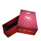 recyclable custom 2 pieces packaging box with lid, lid and base paper gift box