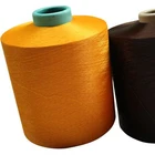 dope dyed polyester yarn 150D 48F textured DTY for knitting
