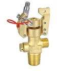 Carbon dioxide CO2 fire cylinder valve for ship fire suppression system