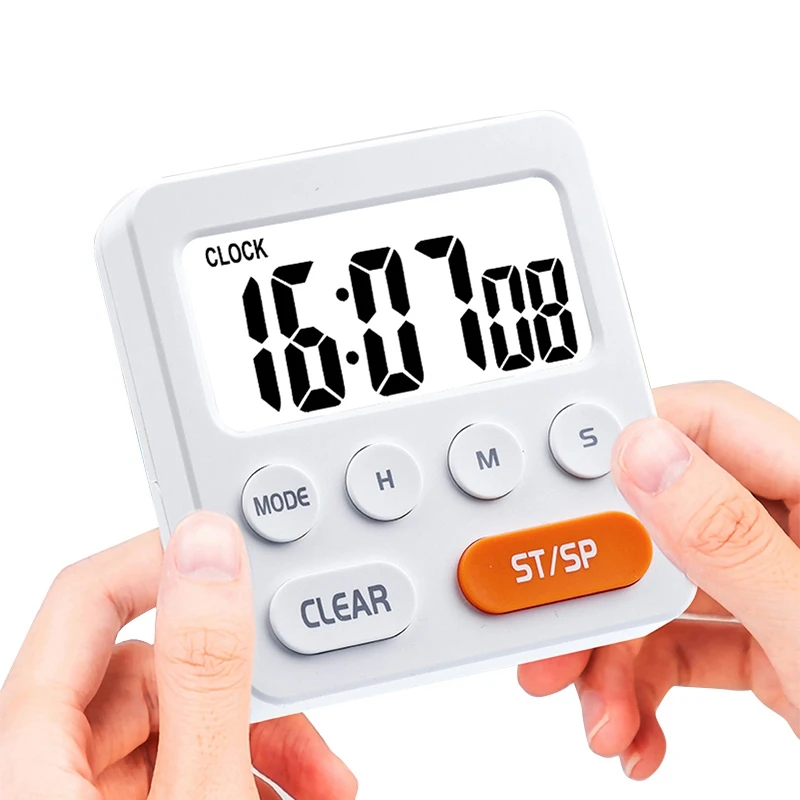 NEW Arrival Digital Kitchen Countdown Timer LCD Large Display Countdown Timer, White, customizable
NEW Arrival Digital Kitchen Countdown Timer LCD Large Display Countdown Timer, White, customizable