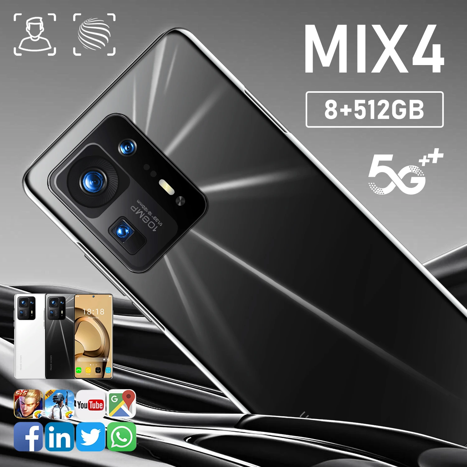 High quality 7.3 Inch full screen smart phone 7300mah large capacity smartphone original mobile phones
High quality 7.3 Inch full screen smart phone 7300mah large capacity smartphone original mobile phones