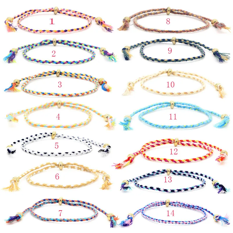 Zooying Personalized Handmade Wave Brass Beaded Bracelet Long Colorful Rope Tassel Bracelet Jewelry, Multi
Zooying Personalized Handmade Wave Brass Beaded Bracelet Long Colorful Rope Tassel Bracelet Jewelry, Multi