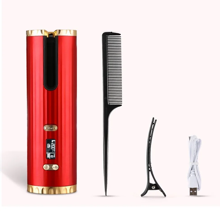 Portable mini wireless spiral curls hair master curling roller electric ceramic curling iron usb cordless automatic hair curlers
Portable mini wireless spiral curls hair master curling roller electric ceramic curling iron usb cordless automatic hair curlers