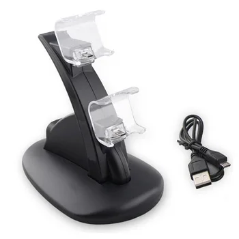 Travelcool Dual Charger Controller Stand Station for PlayStation 4 Gaming Console for PS4 Cover Game Pads Charger, Matte black
Travelcool Dual Charger Controller Stand Station for PlayStation 4 Gaming Console for PS4 Cover Game Pads Charger, Matte black