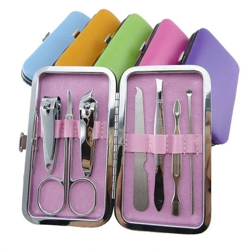 7 PCS personalized manicure pedicure set Stainless Steel high quality manicure set Nail manicure tools for Travel and Gift
7 PCS personalized manicure pedicure set Stainless Steel high quality manicure set Nail manicure tools for Travel and Gift