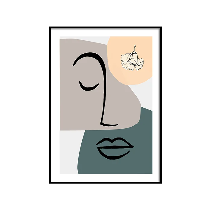 Modern Canvas Wall Art Fashion Art Deco Painting Character Pictures for Living Room Green, Black
Modern Canvas Wall Art Fashion Art Deco Painting Character Pictures for Living Room Green, Black