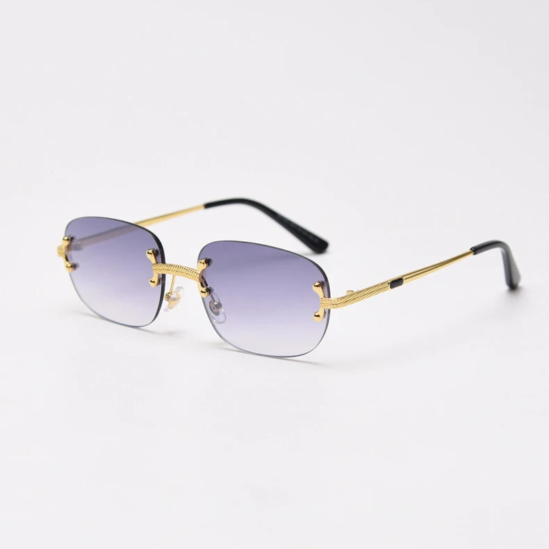 GUVIVI New rimless sunglasses rectangle square frame sunglasses high quality men sunglasses, Mix color
GUVIVI New rimless sunglasses rectangle square frame sunglasses high quality men sunglasses, Mix color