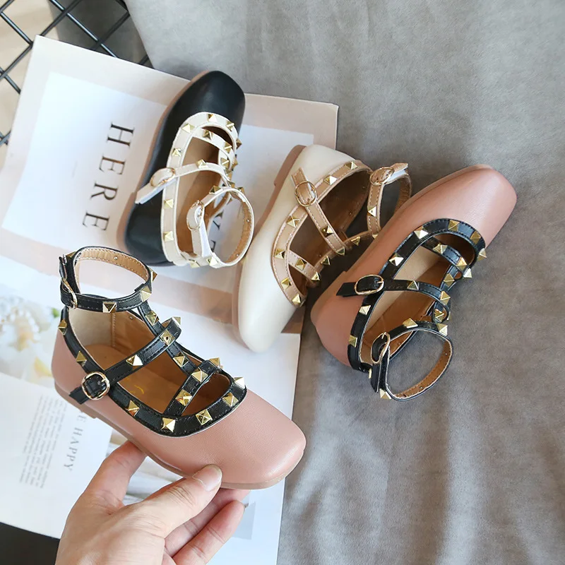 2020 New Spring Rivet Girl Dress Shoes Baby Kid Pu Leather Mary Shoes Summer Soft Slip-resistant Toddler Children Flats, As picture
2020 New Spring Rivet Girl Dress Shoes Baby Kid Pu Leather Mary Shoes Summer Soft Slip-resistant Toddler Children Flats, As picture