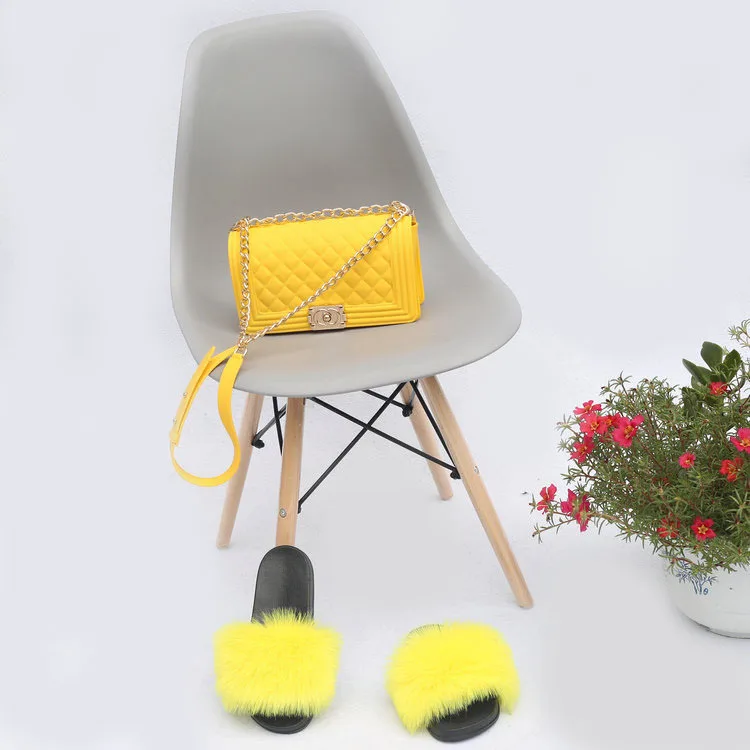 Party daily wear fur flat fancy fluffy furry flip flops summer sandals jelly handbag slides with purse shoe and bag set lady, Blue
Party daily wear fur flat fancy fluffy furry flip flops summer sandals jelly handbag slides with purse shoe and bag set lady, Blue