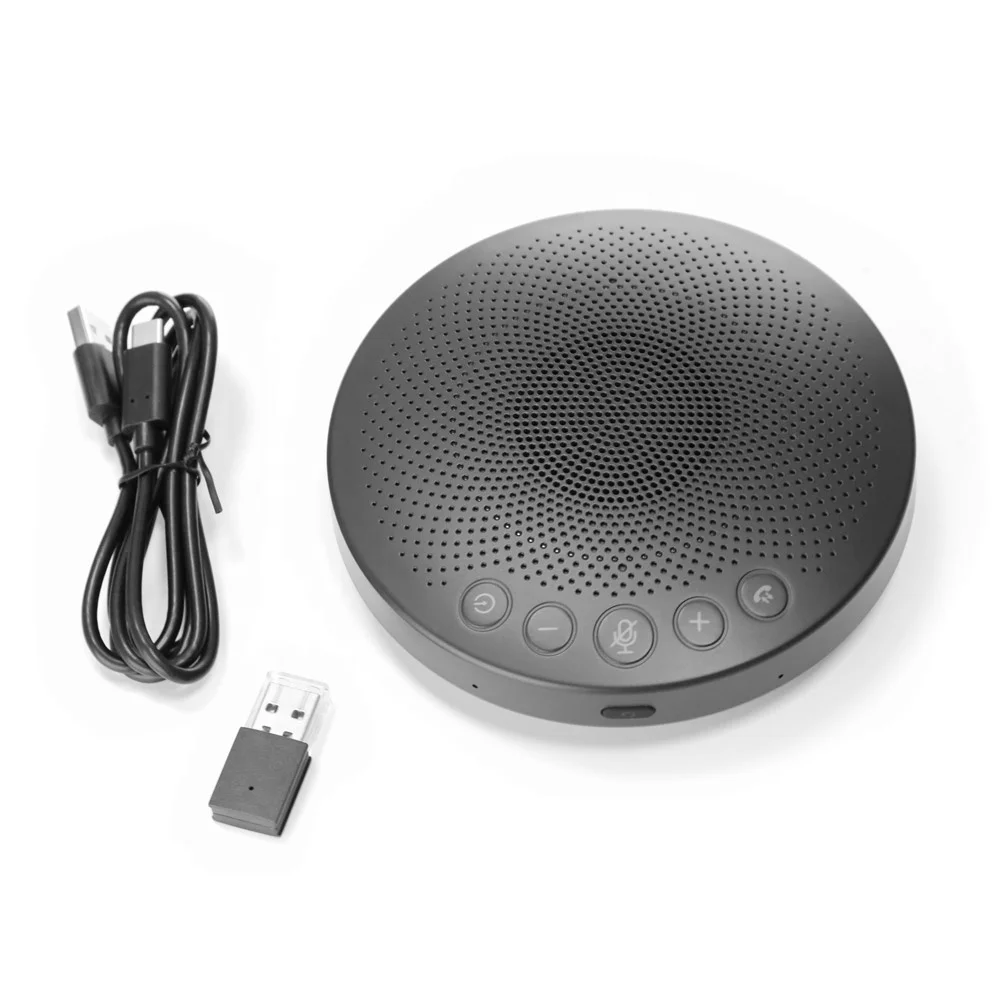New Products USB BT Wireless Speakerphone Conference Speakerphone Microphone, Black
New Products USB BT Wireless Speakerphone Conference Speakerphone Microphone, Black