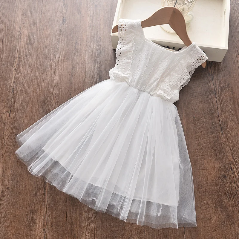 2020 Summer Children Floral Dresses Girl Clothes Lace Solid Party Dress Openwork Kid Princess Dress
2020 Summer Children Floral Dresses Girl Clothes Lace Solid Party Dress Openwork Kid Princess Dress