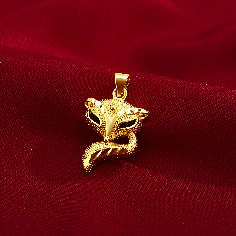 Delicate 3D Animal Fox Pendant 14K Gold Yellow Gold Necklace Pendant for Chain Necklace Women's Wedding Engagement Jewelry Gifts
Delicate 3D Animal Fox Pendant 14K Gold Yellow Gold Necklace Pendant for Chain Necklace Women's Wedding Engagement Jewelry Gifts