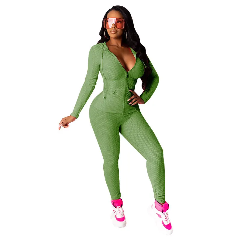 Hot Sale Women Hoodie Set Zipper Style Anti Cellulite Yoga Pants Leggings One Piece Set Women Jumpsuit, Multiple colors
Hot Sale Women Hoodie Set Zipper Style Anti Cellulite Yoga Pants Leggings One Piece Set Women Jumpsuit, Multiple colors