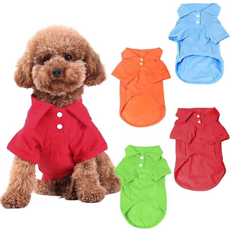 4 Pack Dog Shirts Pet Puppy T-Shirt Clothes Soft and Breathable Cotton Outfit Apparel Coats Tops Small Medium Dog Walking, Can be custom
4 Pack Dog Shirts Pet Puppy T-Shirt Clothes Soft and Breathable Cotton Outfit Apparel Coats Tops Small Medium Dog Walking, Can be custom