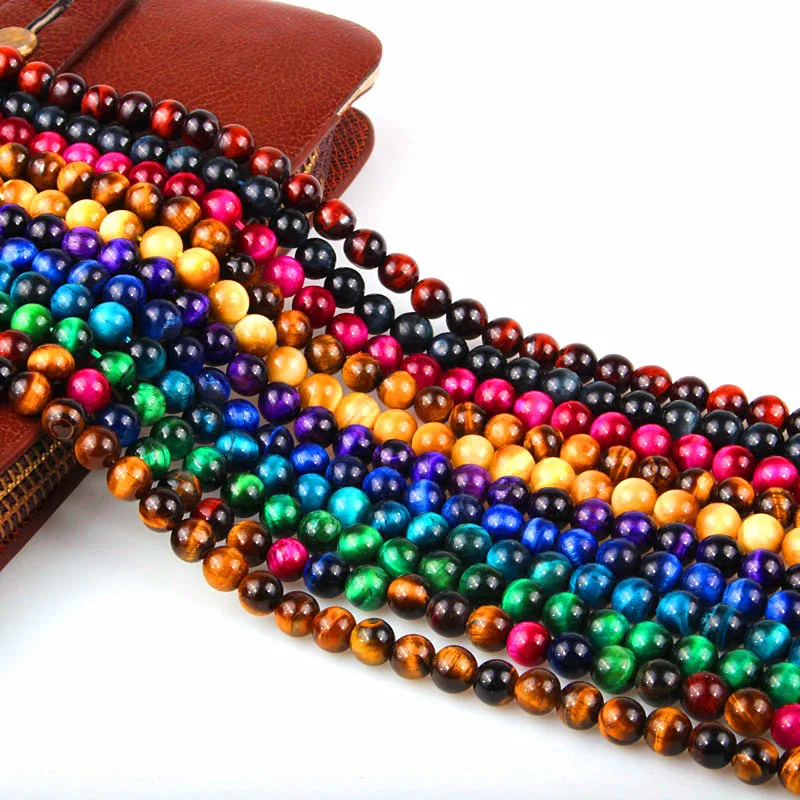 Wholesale Grade Natural 6-12mm Gold Tiger eye Loose Gemstone Bead Blue /Rose Tiger's Eye Stone Charm Beads for Jewelry Making, Multicolor
Wholesale Grade Natural 6-12mm Gold Tiger eye Loose Gemstone Bead Blue /Rose Tiger's Eye Stone Charm Beads for Jewelry Making, Multicolor