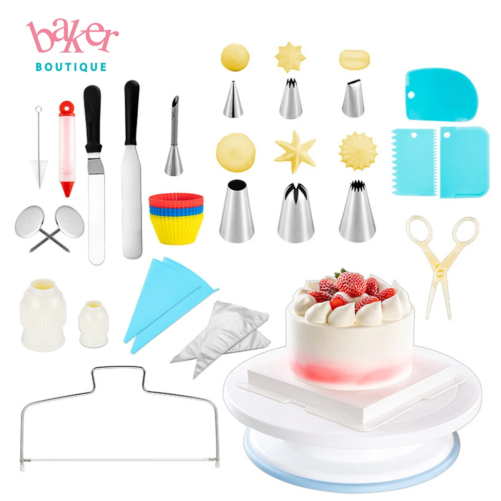 106 pcs Cake Decorating Supplies Kit Cake tools Accessories Cake Decorating Supplies Kit Set
106 pcs Cake Decorating Supplies Kit Cake tools Accessories Cake Decorating Supplies Kit Set
