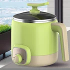 Mini Food Noodle Soup Travel Portable Pot Electric Multi Stainless Steel Cooking Pot with Steamers