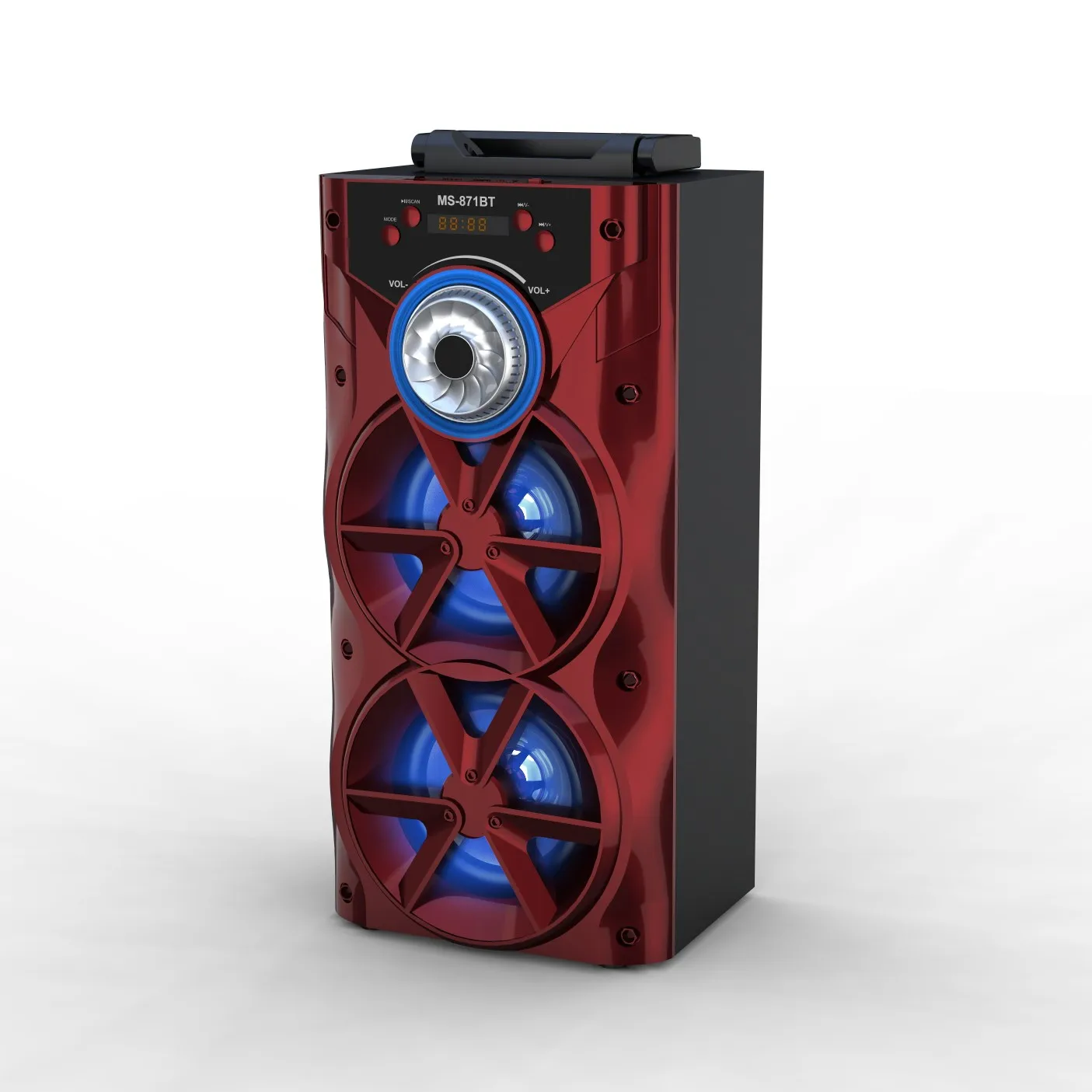 Best Selling 20W 9Mm Wooden Box Mini Sound Box Speakers Remote Control Small Bluetooth Speaker - ANKUX.COM