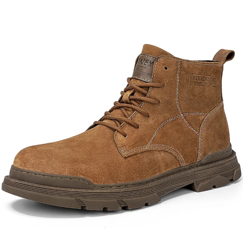 Dropshipping Custom Logo New Chukka Boots Suede Genuine Leather Lace-up Comfortable Casual Martin Boots Men
Dropshipping Custom Logo New Chukka Boots Suede Genuine Leather Lace-up Comfortable Casual Martin Boots Men
