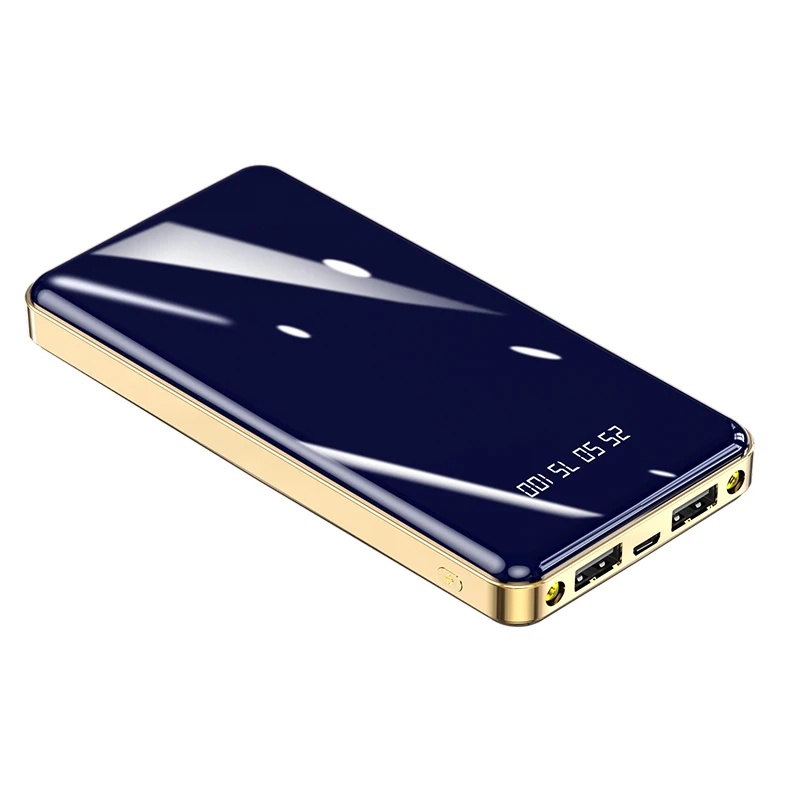 2020 High Quality amazon fashion power bank 2A fast charge LED display High Capacity portable power bank D10
2020 High Quality amazon fashion power bank 2A fast charge LED display High Capacity portable power bank D10