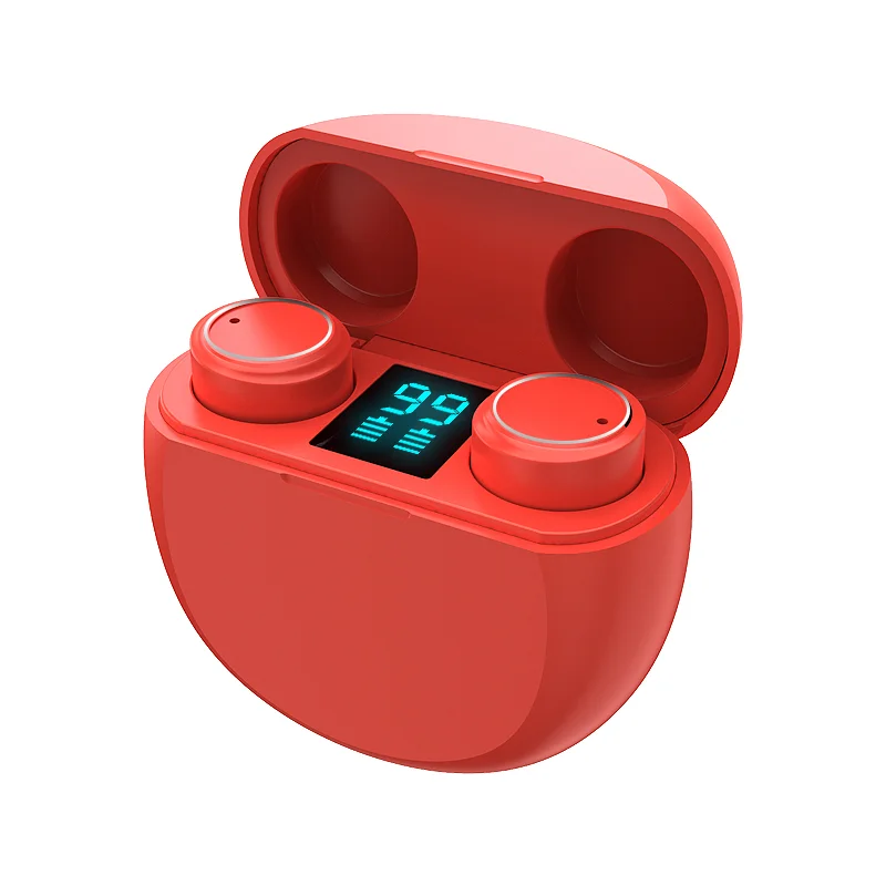 T18 Long Battery Life Ipx5 Waterproof Power Display In-Ear Tws Earphone True Wireless Earphone Sports Wireless Earbuds
T18 Long Battery Life Ipx5 Waterproof Power Display In-Ear Tws Earphone True Wireless Earphone Sports Wireless Earbuds