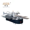 Oval Korean style t shirts custom offset screen printing machines