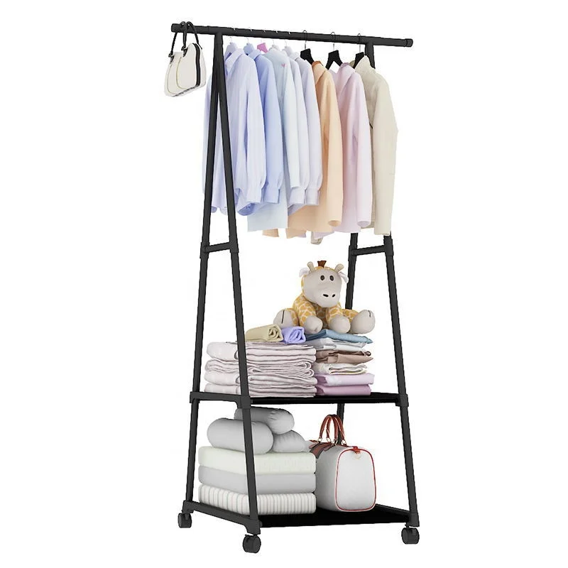 Removable Floor Triangle Clothes Hanger Multi-layer Coat Hangers with Wheels Bedroom Plastic Storage Holders & Racks Straw <±1mm, White/pink/black/brown
Removable Floor Triangle Clothes Hanger Multi-layer Coat Hangers with Wheels Bedroom Plastic Storage Holders & Racks Straw <±1mm, White/pink/black/brown