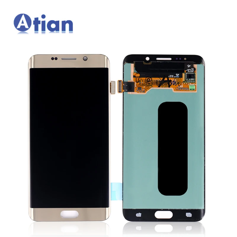 

5.7'' for Samsung for Galaxy S6 Edge Plus LCD Display Touch Screen Digitizer Assembly for Samsung S6 Edge Plus S6 edge+ G928, Blue, white, gold