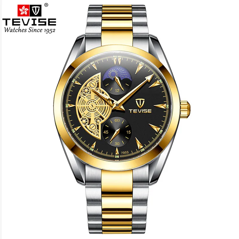 New Design Men's Luxury Skeleton Watch Fashion Waterproof Luminous Outdoor Quartz Wrist Watch Men Wholesale, Optional
New Design Men's Luxury Skeleton Watch Fashion Waterproof Luminous Outdoor Quartz Wrist Watch Men Wholesale, Optional