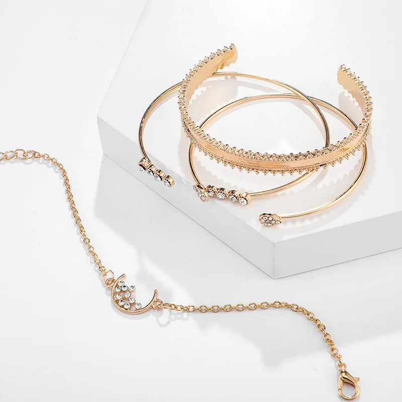 2021 Popular Jewelry Moon Clear Water Drop Crystal Stone Ladies Friendship Bracelets Jewelry Wholesale, Picture shows
2021 Popular Jewelry Moon Clear Water Drop Crystal Stone Ladies Friendship Bracelets Jewelry Wholesale, Picture shows