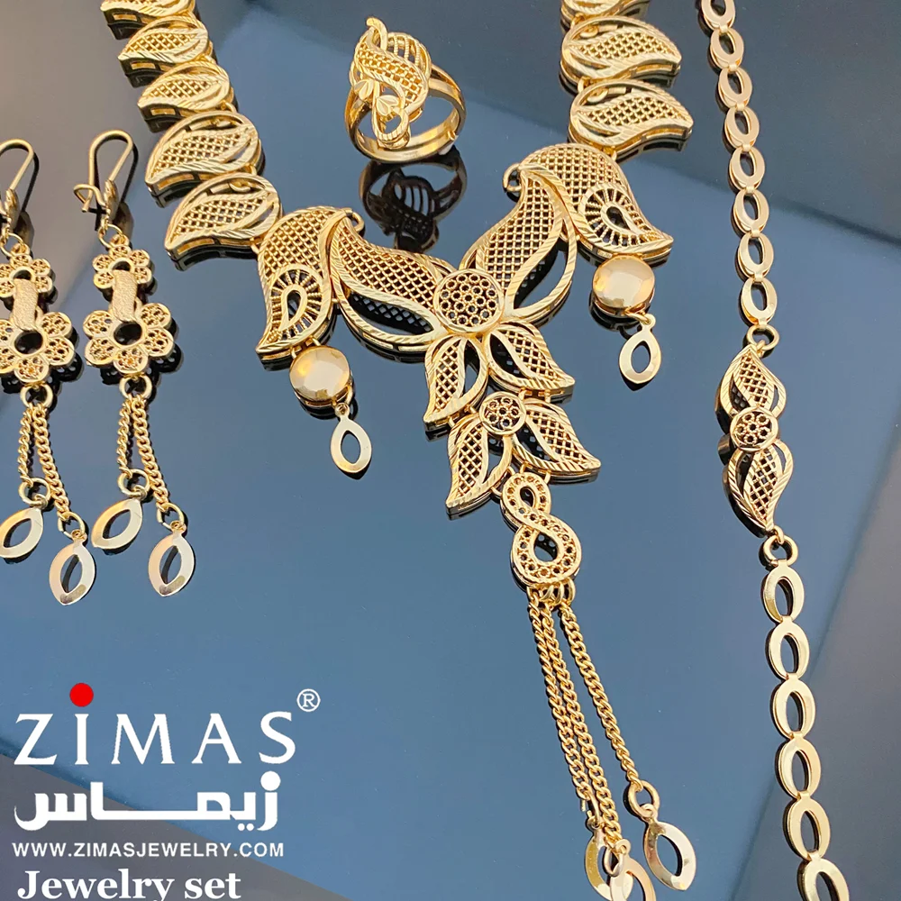 Fashion gold filled jewelry copper Gold plated jewelry Set Trendy Women bangle,finger ring,necklace,earrings 4 piece in one set, Champagne gold
Fashion gold filled jewelry copper Gold plated jewelry Set Trendy Women bangle,finger ring,necklace,earrings 4 piece in one set, Champagne gold