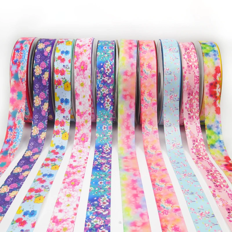 Deepeel AP3561 38mm Hair Accessories Bows Polyester Yarns Floral Printed Gift Packaging Single Face Polyester Ribbon
Deepeel AP3561 38mm Hair Accessories Bows Polyester Yarns Floral Printed Gift Packaging Single Face Polyester Ribbon