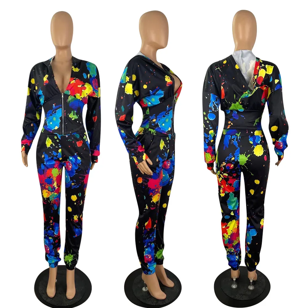 B35470A 2021 Winter Ready to ship digital print sexy lady casual 2 pieces pants set
B35470A 2021 Winter Ready to ship digital print sexy lady casual 2 pieces pants set
