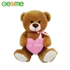 JM9155 Low MOQ Fast Dispatch 40cm Plush Toy Teddy Bear with Heart