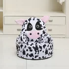 Kids furnitures lazy boy funny sofa cover animal bean bag